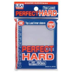 KMC Perfect Fit Hard Sleeves - Top Load (64 x 89mm) - (50ct)